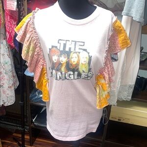 The Bangles Upcycled Kantha Band tee